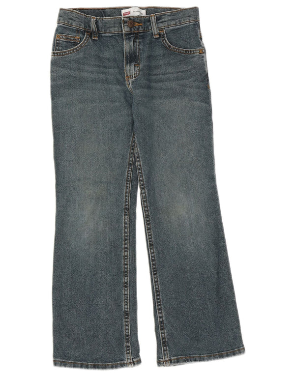 Wrangler Jungen-Bootcut-Jeans mit klassischer Passform, 9–10 Jahre, W26 L24, blaue Baumwolle