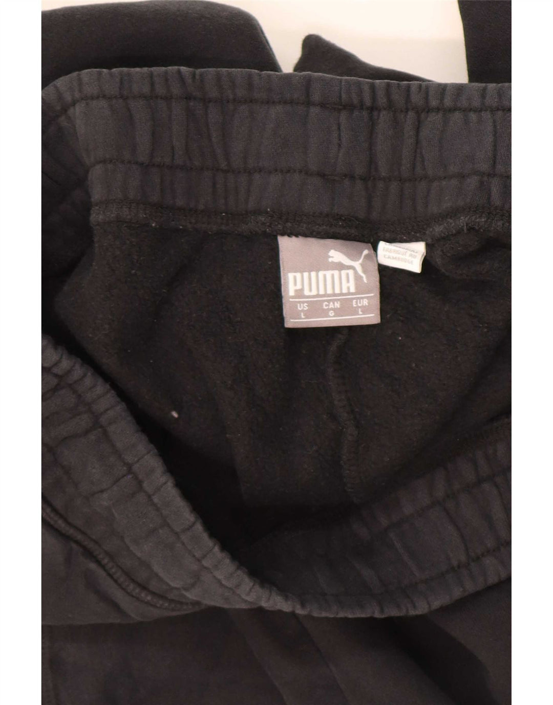 Puma Herren-Trainingshose, Größe L, Schwarz