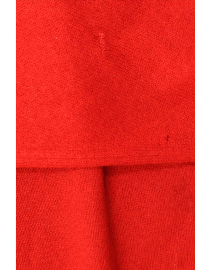 PRINGLE Herren-Pullover mit Rundhalsausschnitt, groß, rot, Schurwolle, Sport