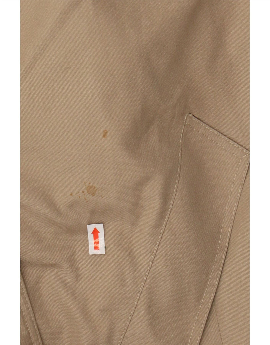 Vintage Damen Trenchcoat UK 12 Medium Beige Synthetik