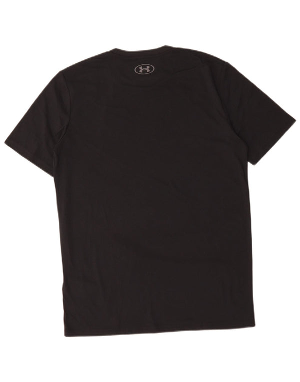Under Armour Herren T-Shirt Top Small Schwarz Baumwolle