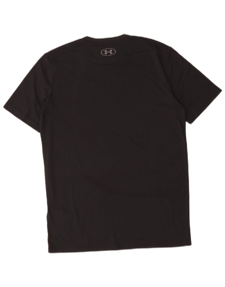 Under Armour Herren T-Shirt Top Small Schwarz Baumwolle
