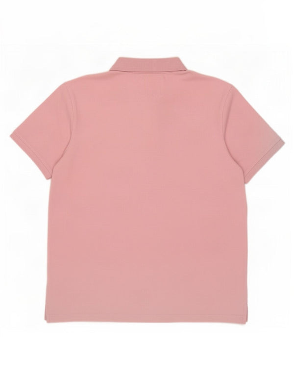 Crew Clothing Herren Poloshirt XL Rosa Baumwolle