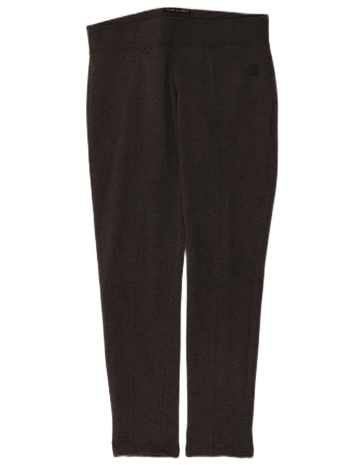 Converse Damen Leggings UK 12 Mittelgraue Baumwolle