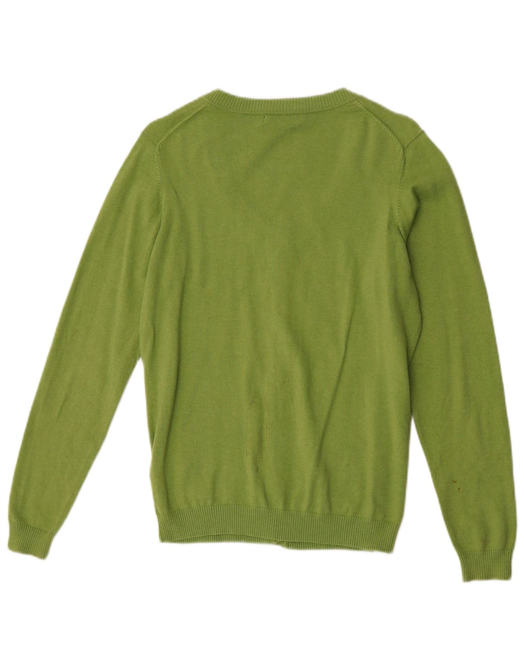 Boden Damen-Cardigan-Pullover UK 14 Mittelgrüne Baumwolle