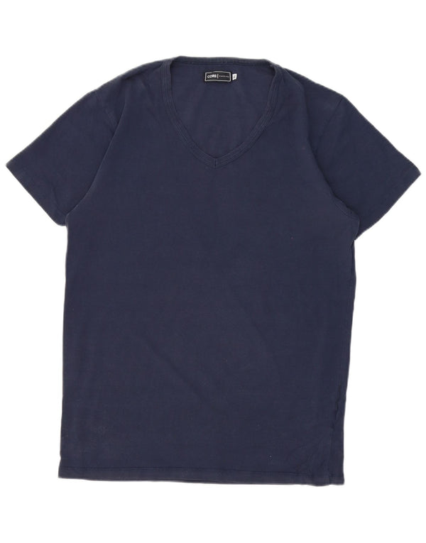 Jack & Jones Herren T-Shirt Top XL Marineblau Baumwolle