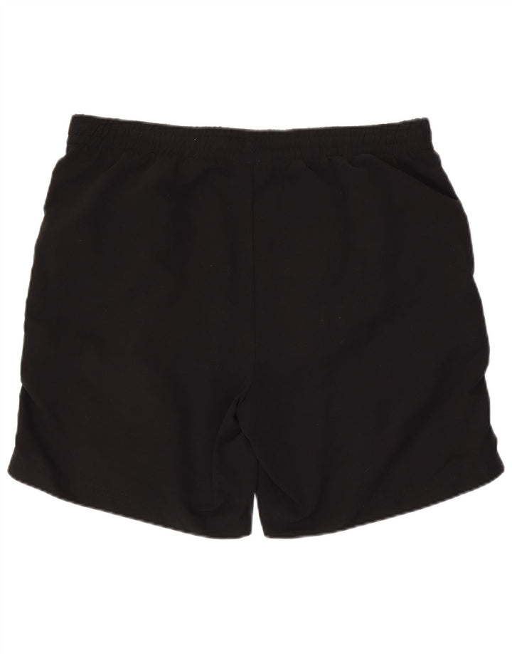 KAPPA Herren-Sportshorts, groß, aus schwarzem Polyester