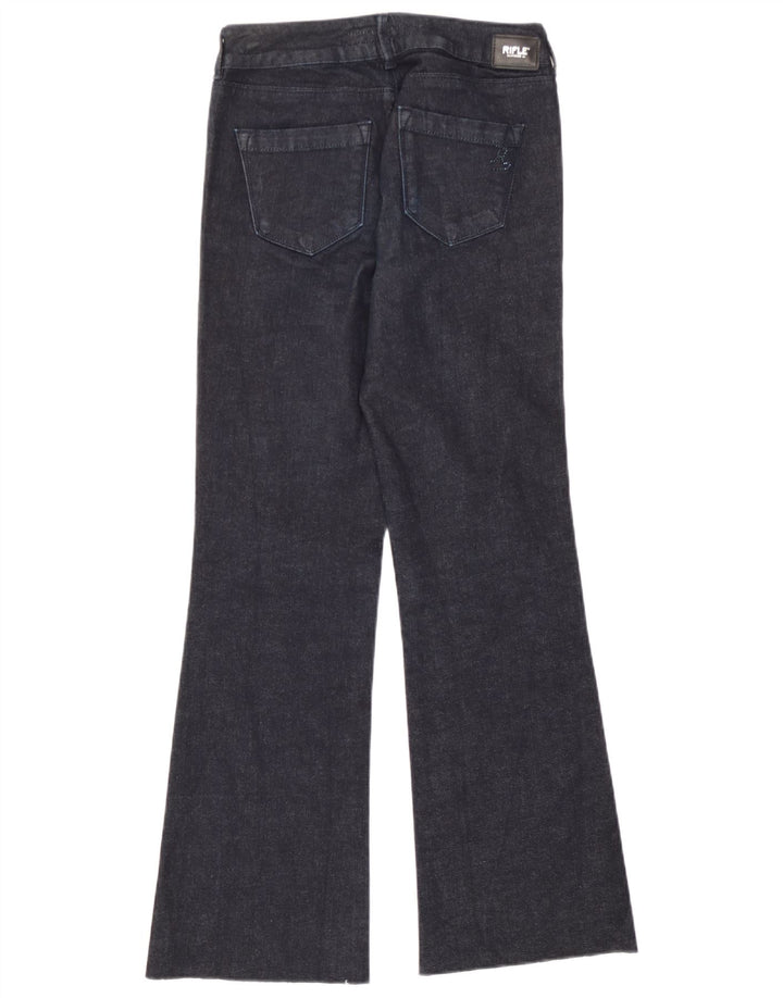 Ausgestellte Jeans für Damen von Rifle, W27, L29, marineblaue Baumwolle