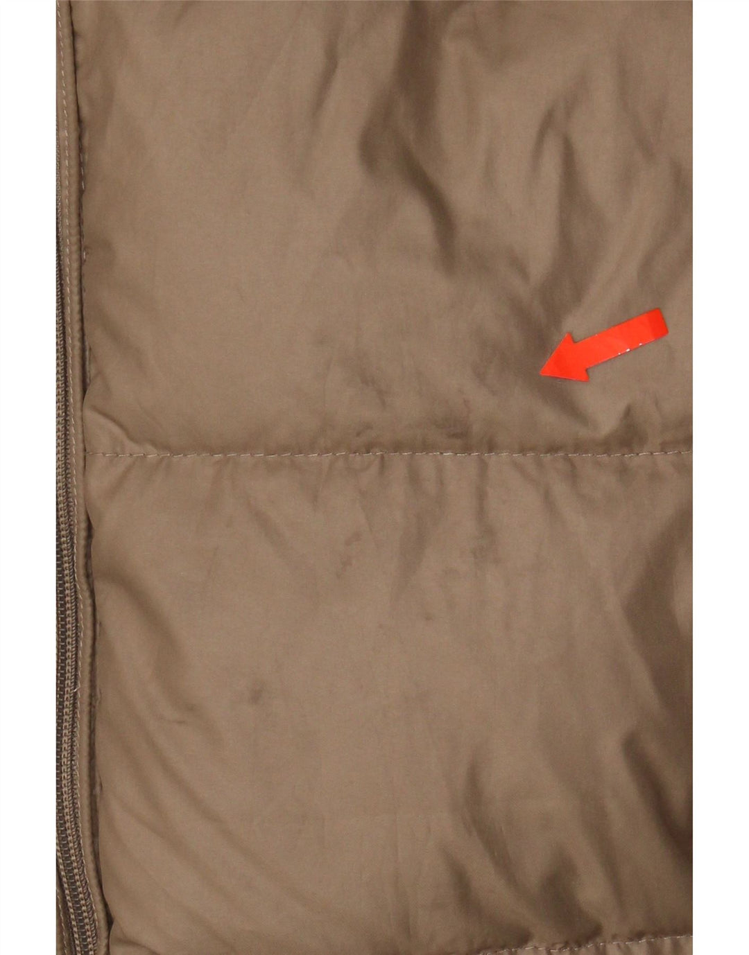 FILA Womens Hooded Padded Jacket UK 18 XL Brown Polyester Vintage Fila and Second-Hand Fila from Messina Hembry 