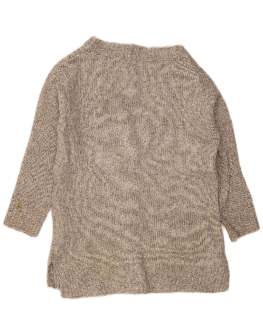 Zara Mädchen-Cardigan-Pullover, 8–9 Jahre, grau meliert