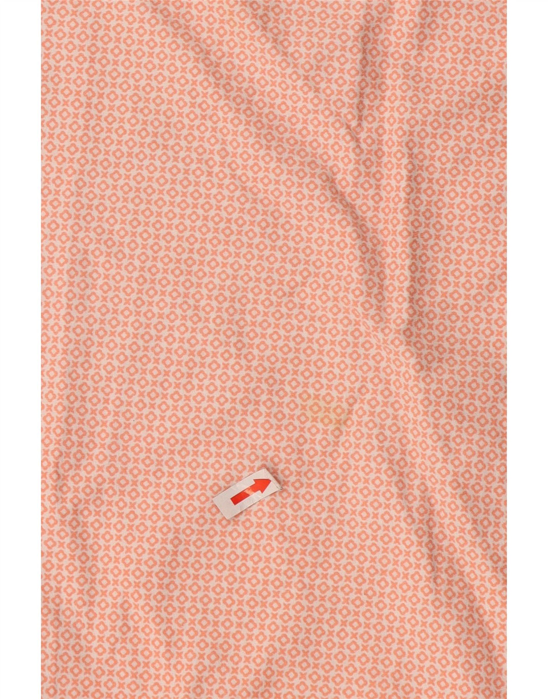 Ted Baker Herren T-Shirt Top Größe 5 XL rosa geometrische Baumwolle