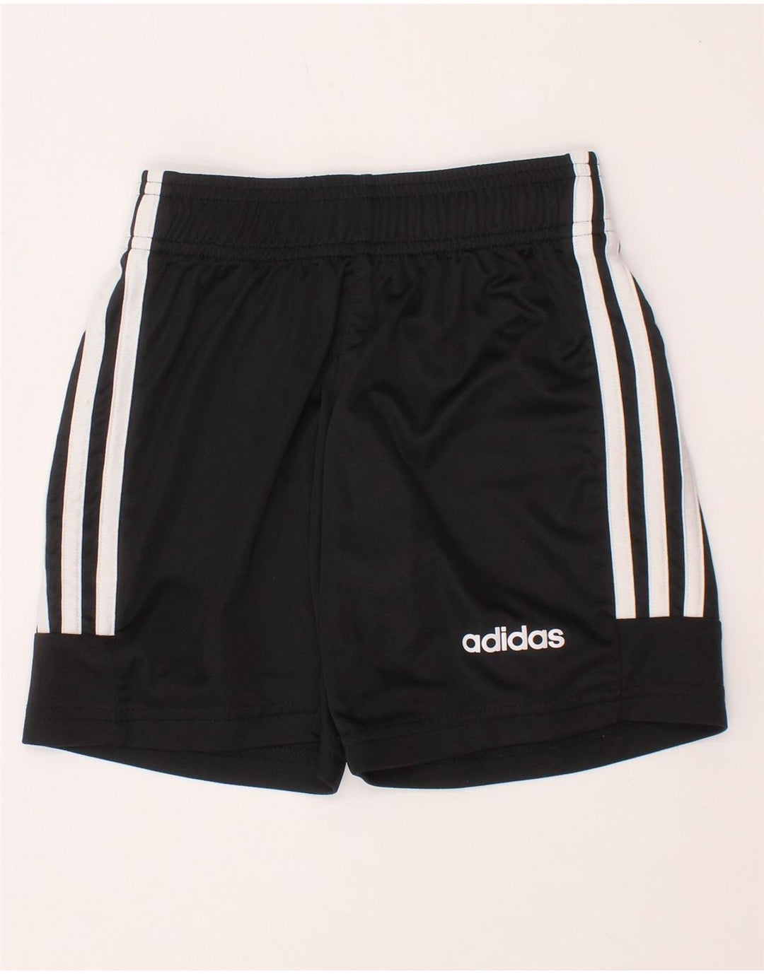 ADIDAS Climalite Sportshorts für Jungen, 7–8 Jahre, schwarzes Polyester