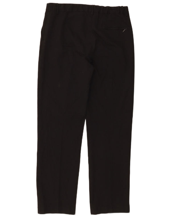 Marks & Spencer Gerade Chino-Hose für Jungen, 15–16 Jahre, W32, L29, Schwarz