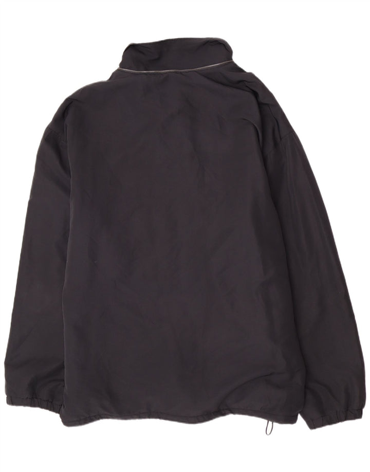 Kappa Herren Wendejacke UK 42 XL Schwarz Polyester