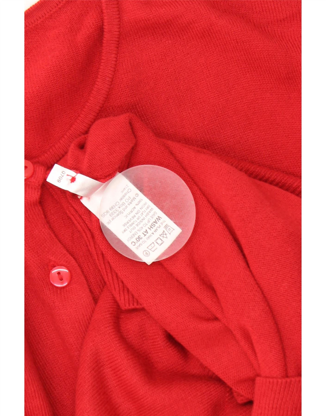 Marks & Spencer Damen-Cardigan-Pullover UK 16 Large Rot Acryl