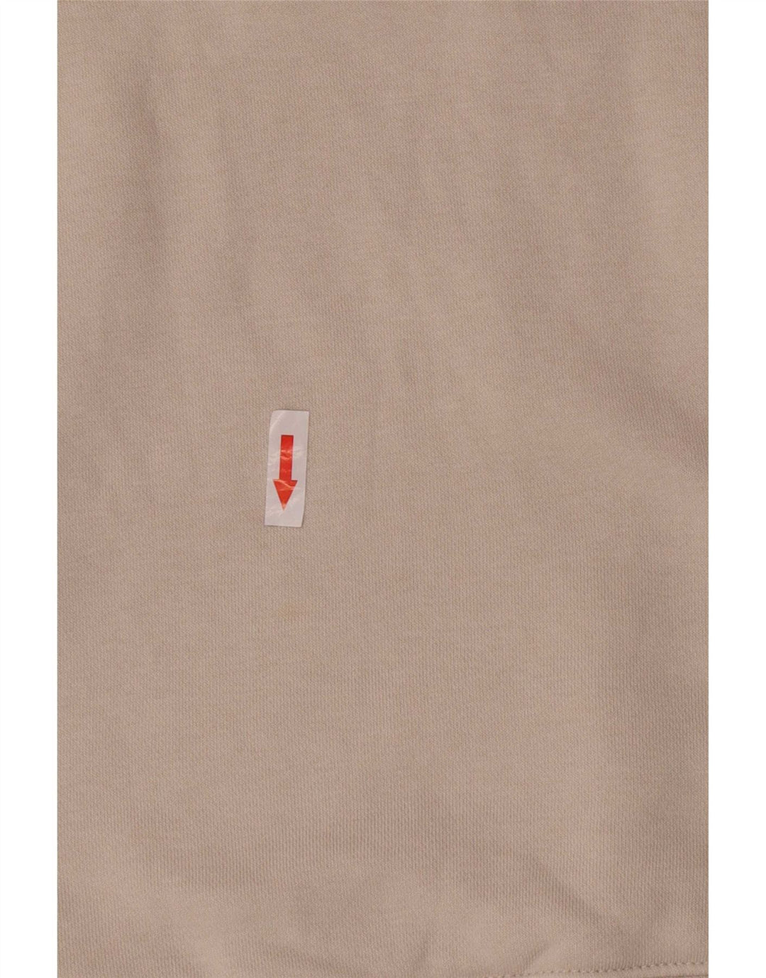Nike Herren-Sweatshirt mit Reißverschluss am Hals, mittlere, cremefarbene Baumwolle