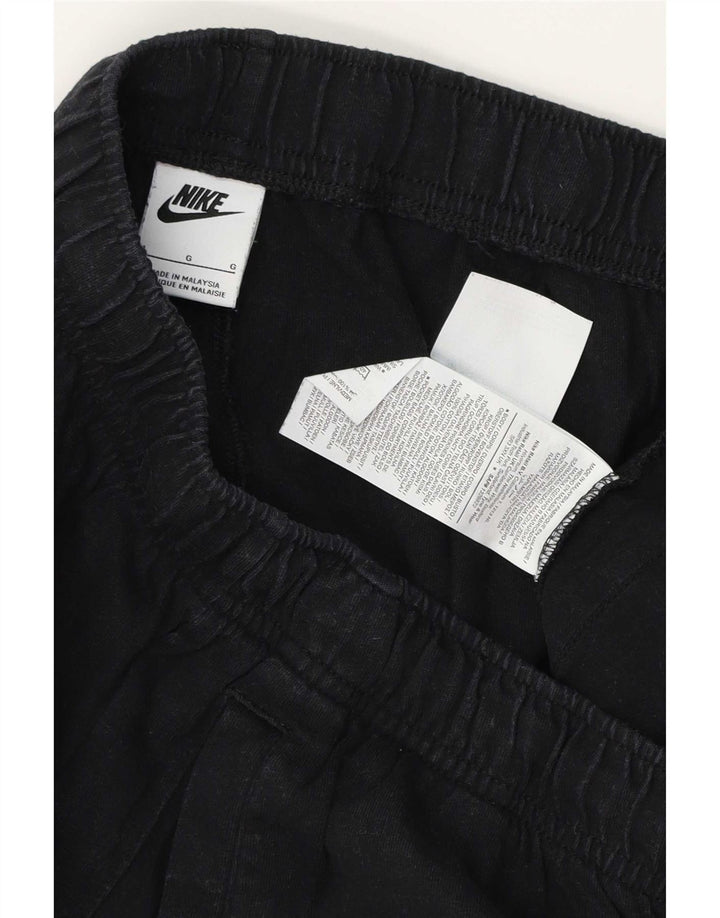 Nike Herren-Sportshorts, groß, aus schwarzer Baumwolle
