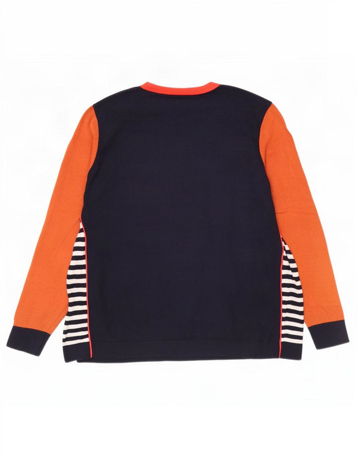 White Stuff Damen-Pullover mit U-Boot-Ausschnitt, Gr. 40, Marineblau