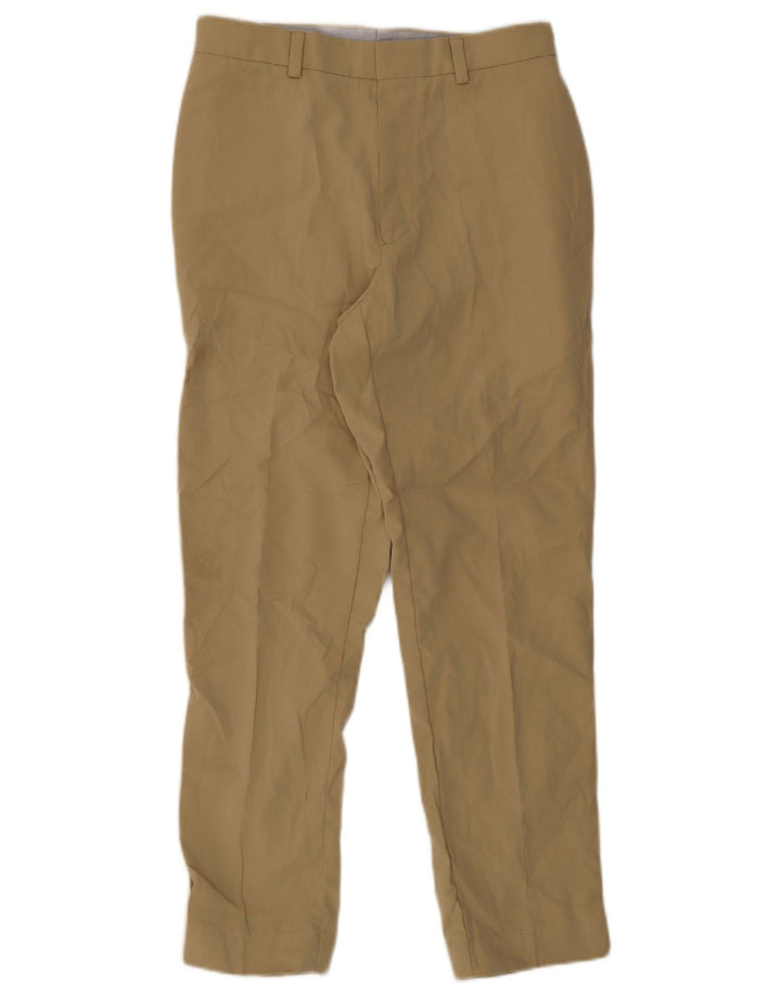 Tommy Hilfiger Slim Chino-Hose für Herren, W32, L30, beige, Polyester