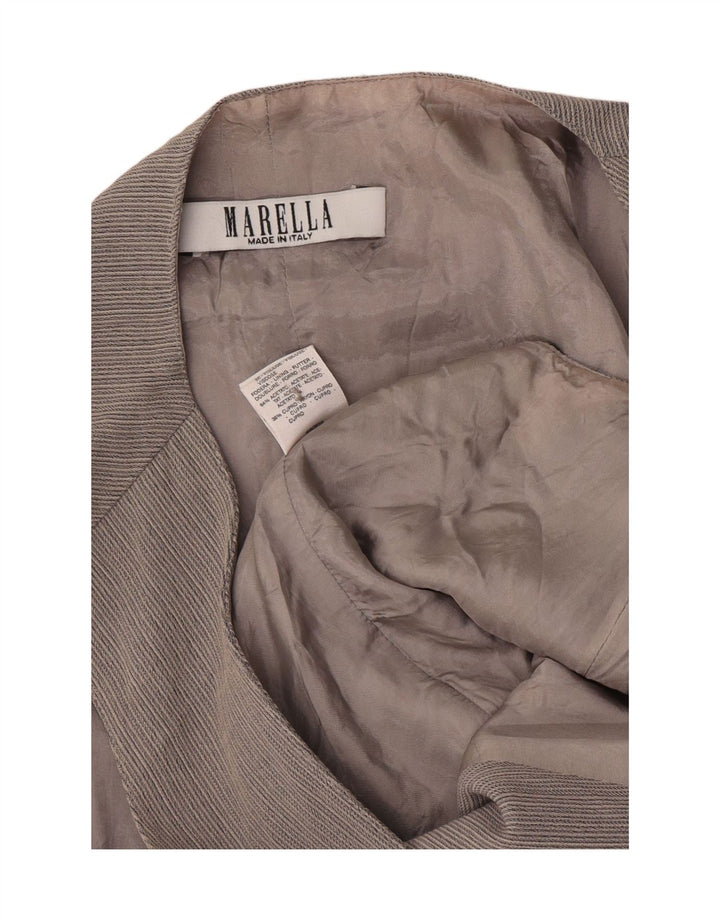Marella Damen Weste UK 12 Mittelgrau