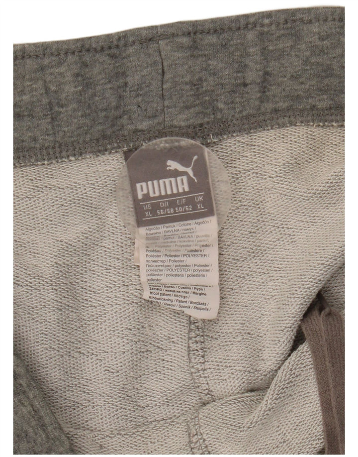 Puma Herren Sport Shorts XL Grau Baumwolle