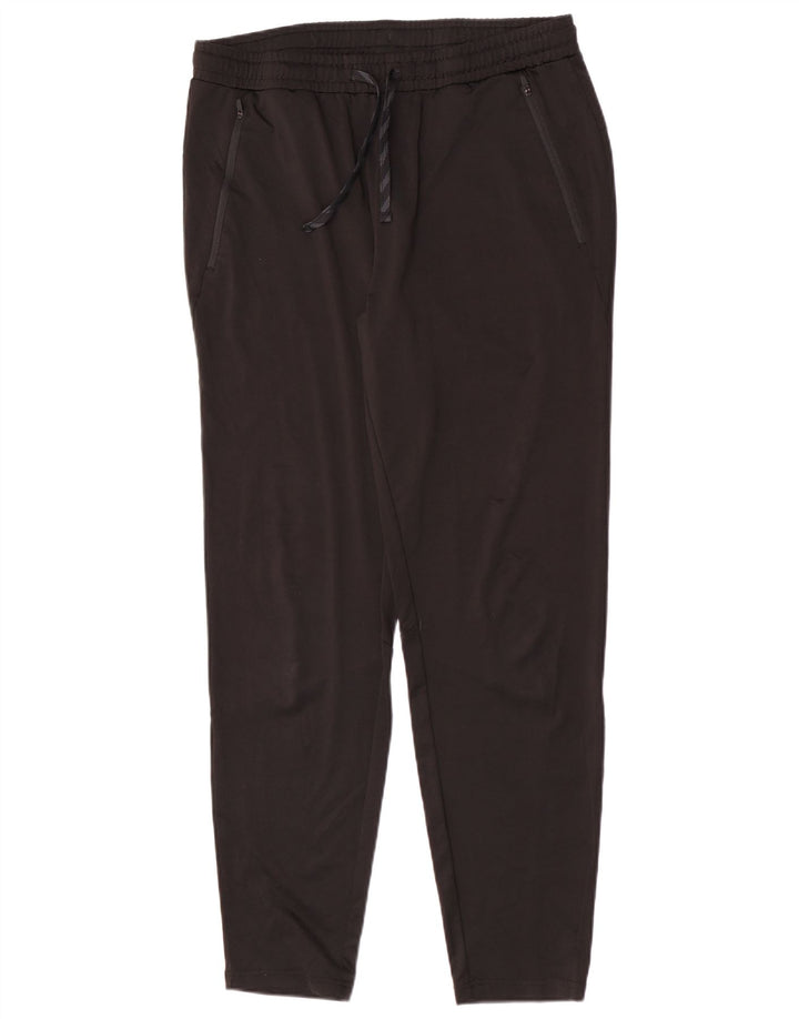 Mountain Warehouse Herren-Trainingshose, Größe L, aus schwarzem Polyester