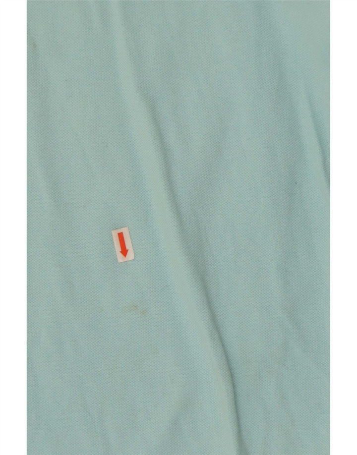 Nautica Herren-Poloshirt, große türkisfarbene Baumwolle