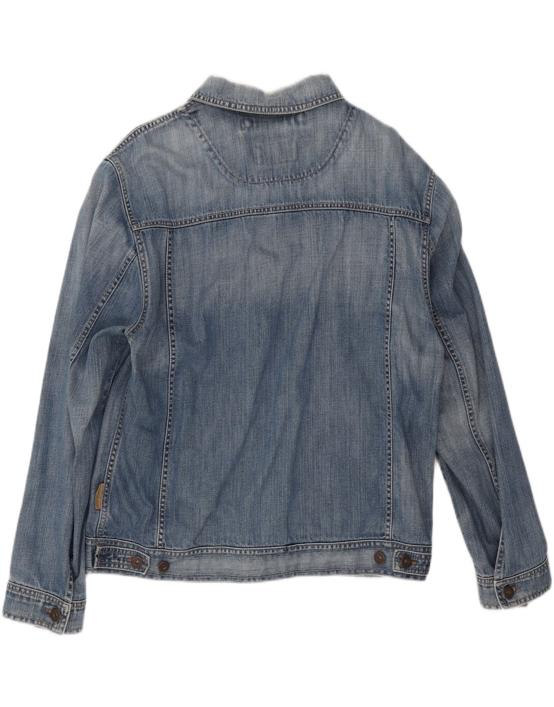 Camel Active Herren Jeansjacke UK 38 Mittelblaue Baumwolle