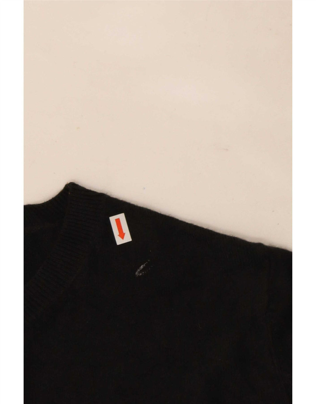Marks & Spencer Damen-Pullover, übergroß, Rundhalsausschnitt, Gr. 40, Größe L, Schwarz