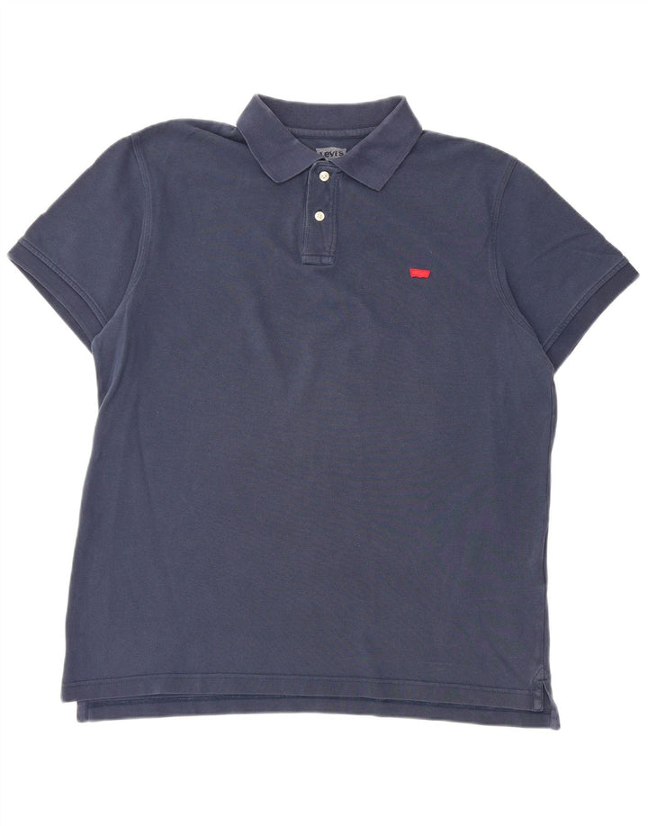 Levi's Herren-Poloshirt, groß, marineblau, Baumwolle