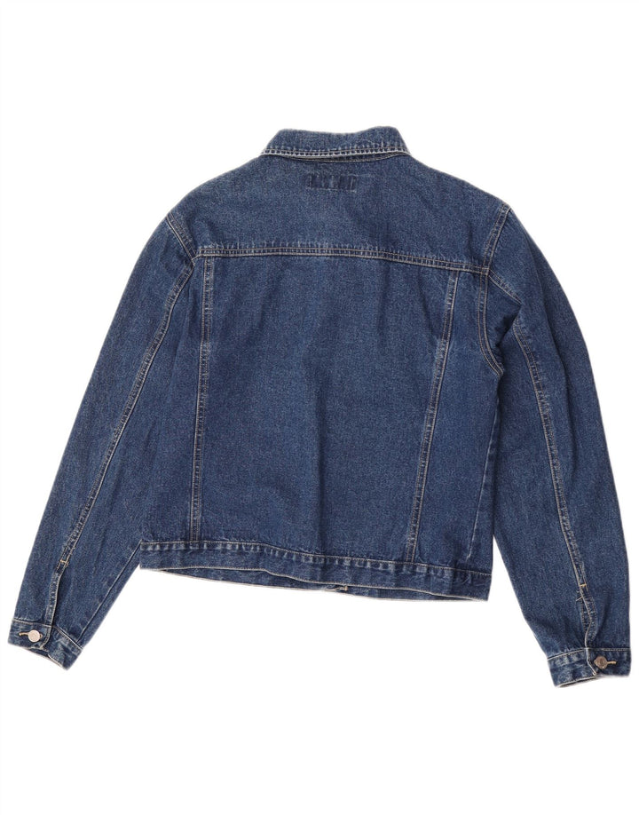 St. Bernard Damen Jeansjacke UK 16 Große blaue Baumwolle