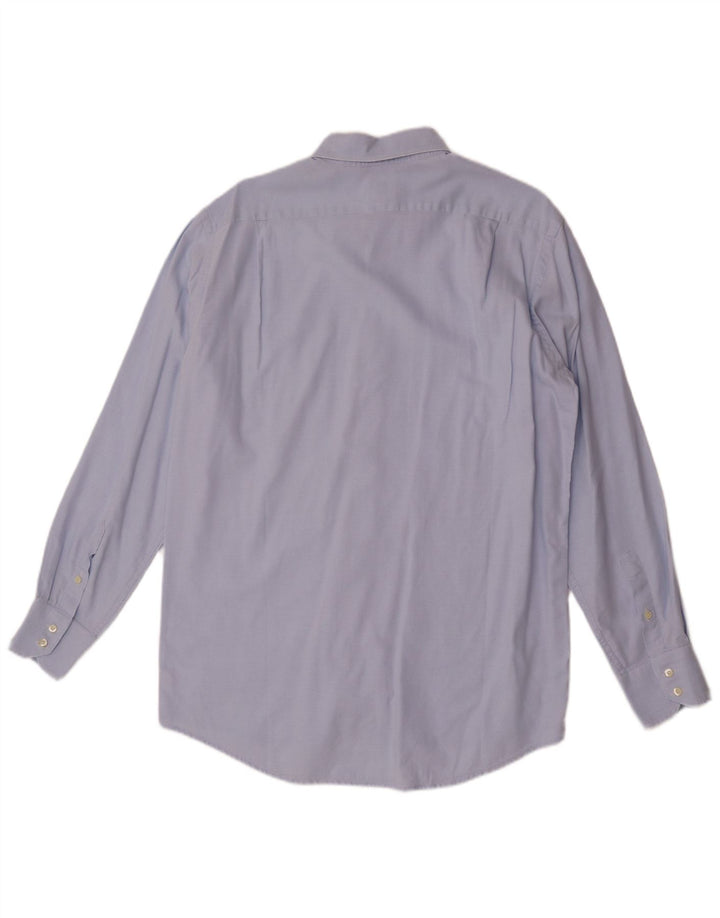 Lacoste Herrenhemd Größe 40 Mittelblau