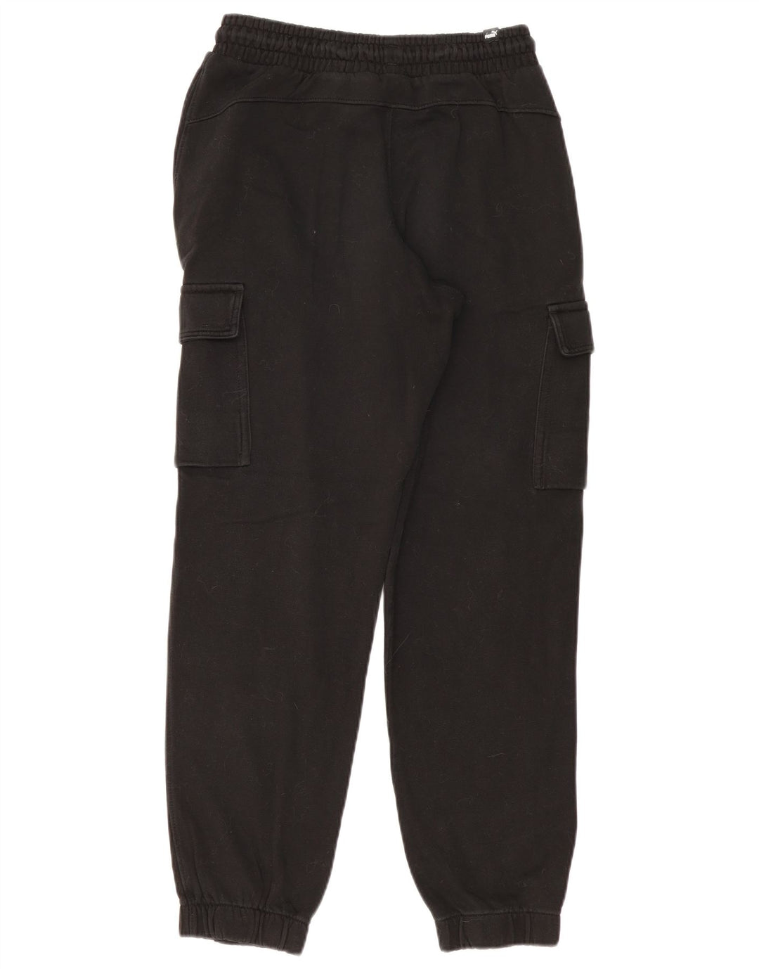 PUMA Womens Cargo Tracksuit Trousers Joggers UK 8 Small Black