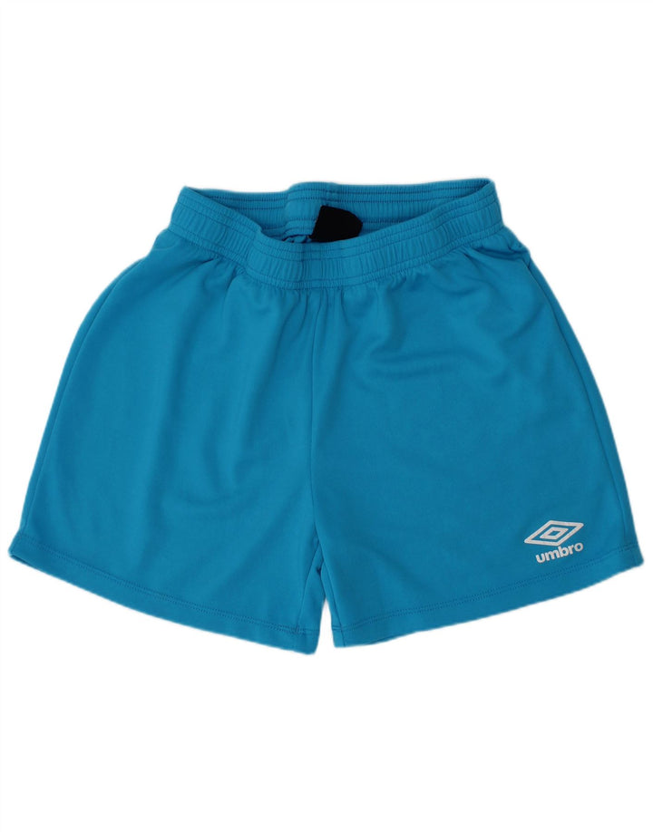Umbro Sportshorts für Jungen, 9–10 Jahre, mittelblau, Polyester