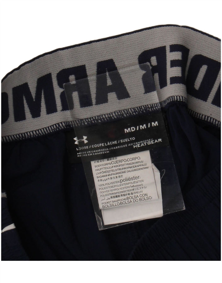 Under Armour Herren Heat Gear Graphic Sportshorts Medium Marineblau Polyester