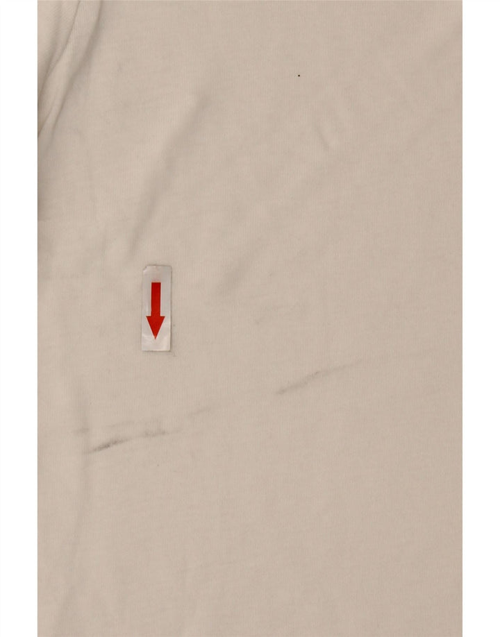 Lyle & Scott Herren T-Shirt Top Large Weiß Baumwolle