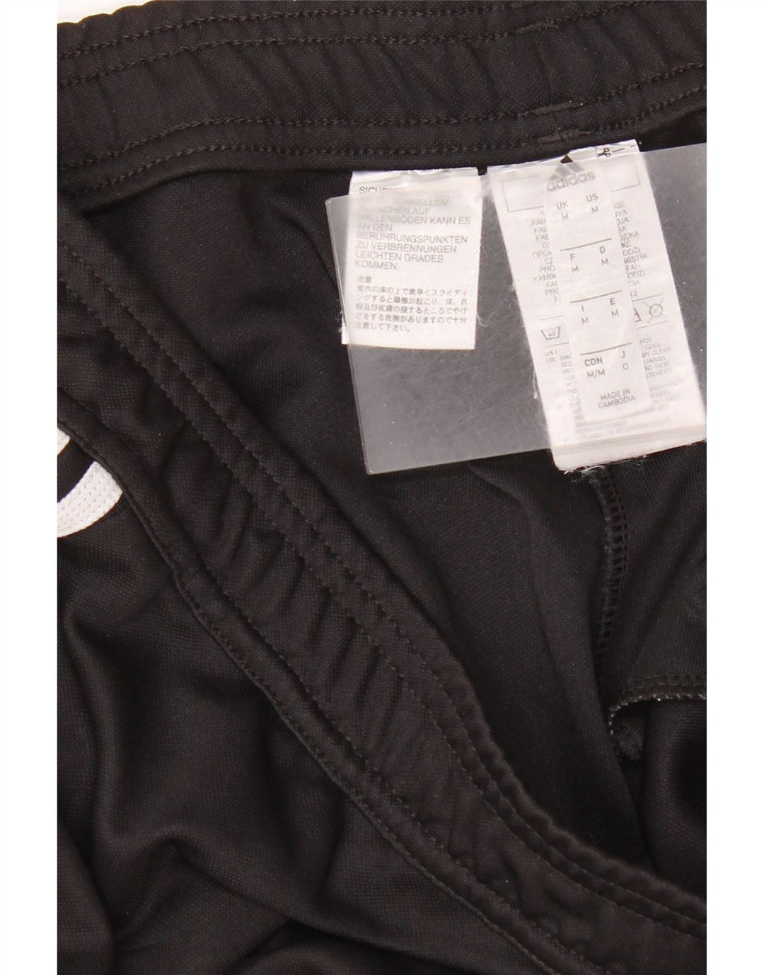 Adidas Herren-Trainingshose, mittelschwarz, Polyester