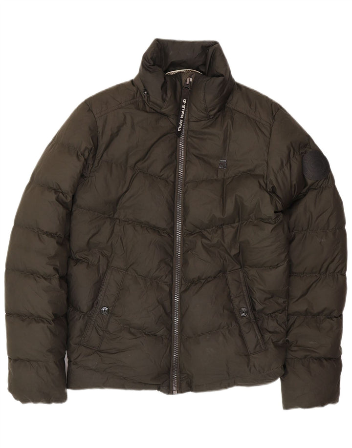 G-STAR Herren Loose Fit Wattierte Jacke UK 34 XS Khaki