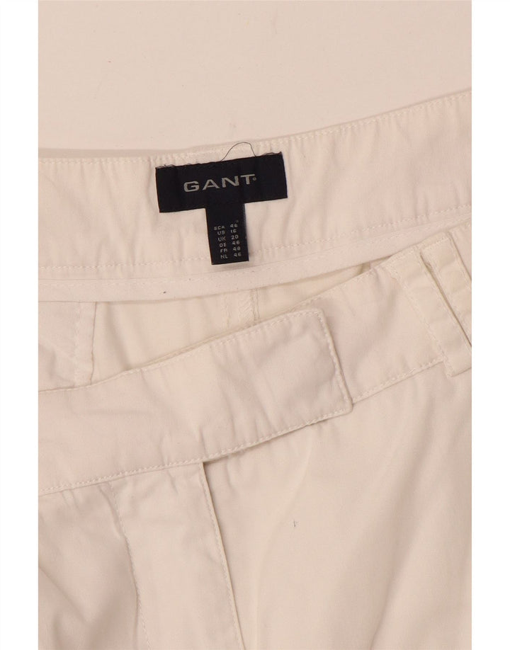 Gant Damen Chinoshorts UK 20 2XL W38 Off White