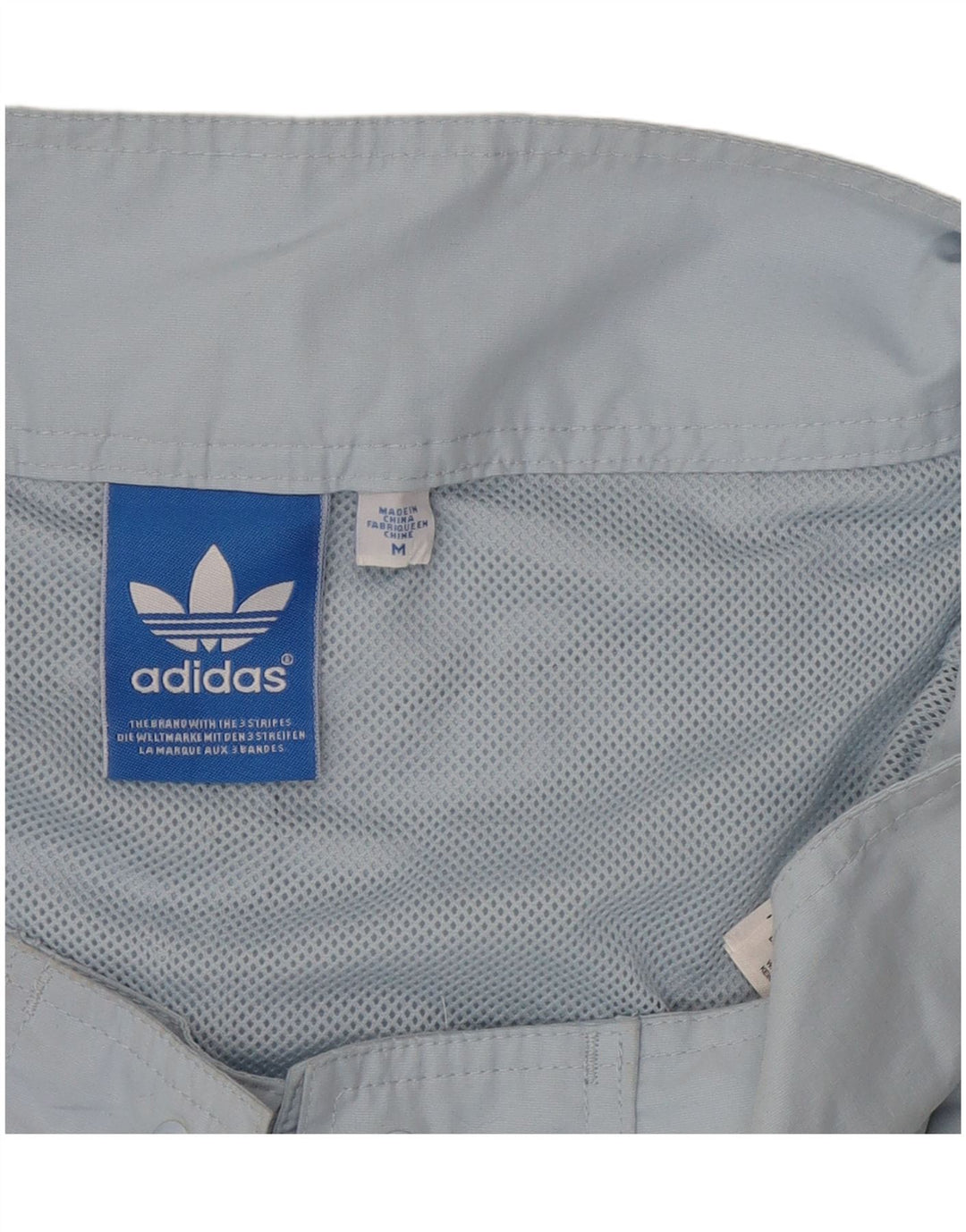 Adidas Herren Badeshorts mit Grafik, mittelblau, Polyester