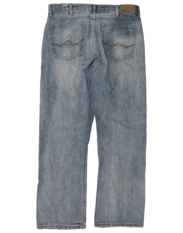 Wrangler Herren Relaxed Fit Bootcut Jeans W34 L32 Blau