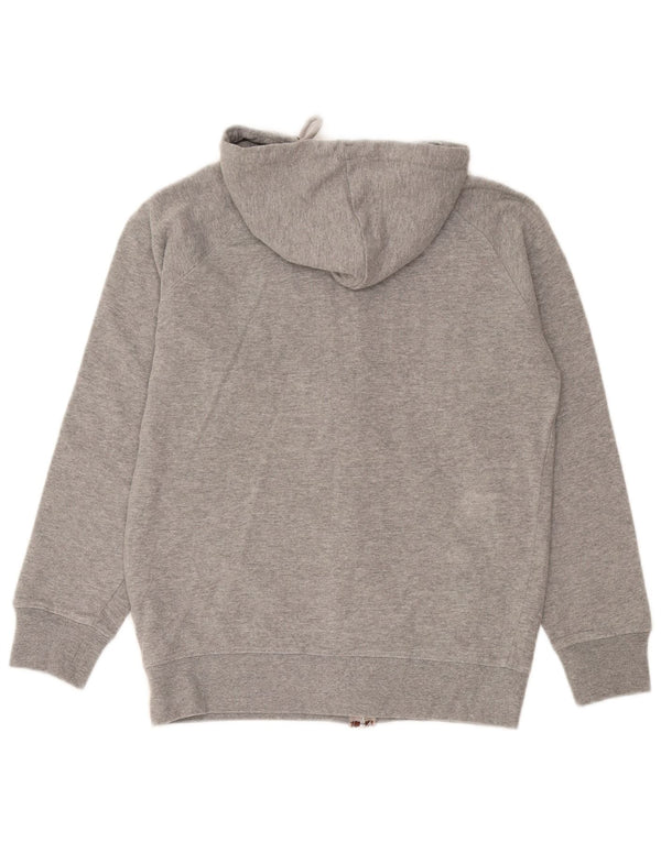 Refrigiwear Damen-Kapuzenpullover mit Reißverschluss, UK 14, mittelgraue Baumwolle