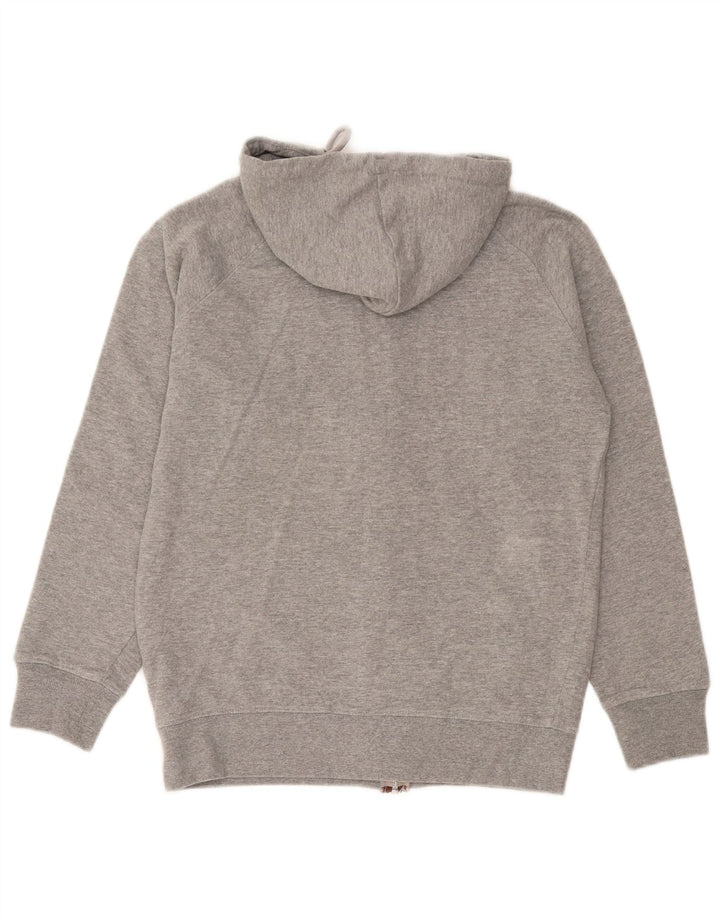 Refrigiwear Damen-Kapuzenpullover mit Reißverschluss, UK 14, mittelgraue Baumwolle