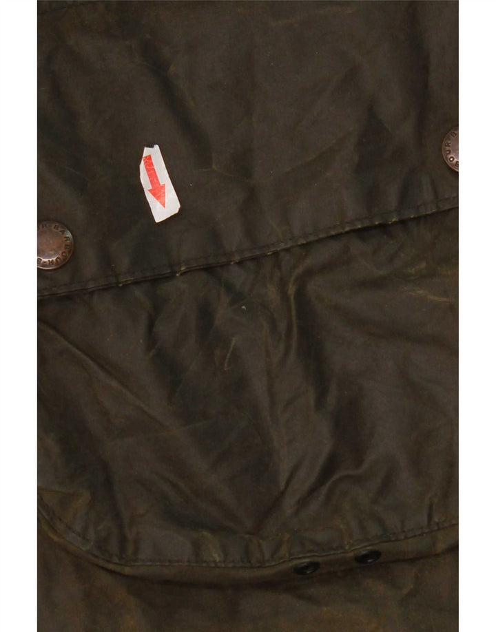 Barbour Herren Gamefair gewachste Baumwolljacke Größe 38 Small Khaki