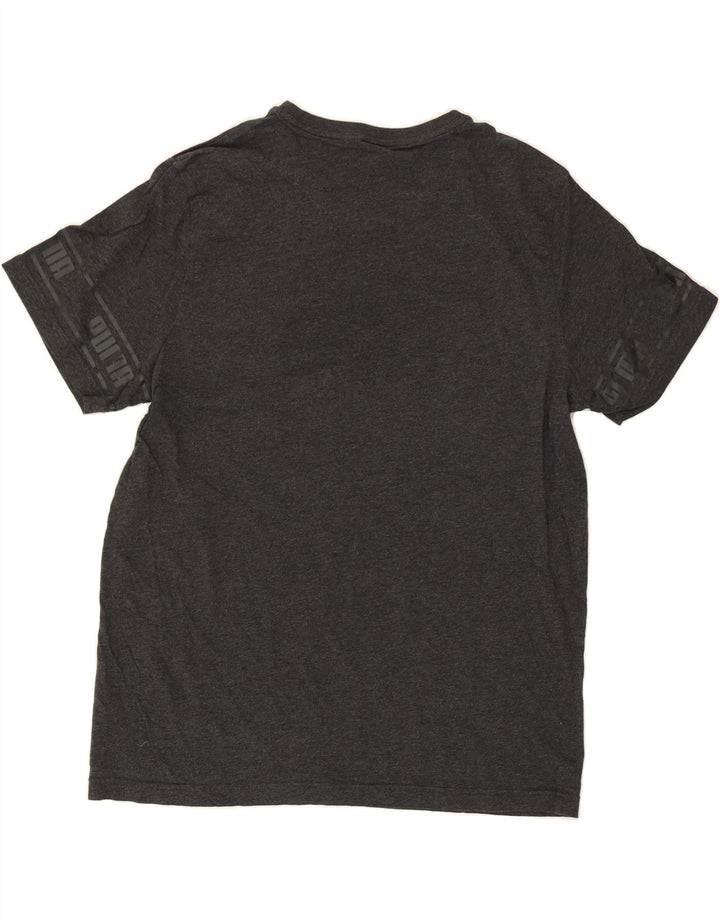 PUMA Mens Graphic T-Shirt Top XL Grey Vintage Puma and Second-Hand Puma from Messina Hembry 