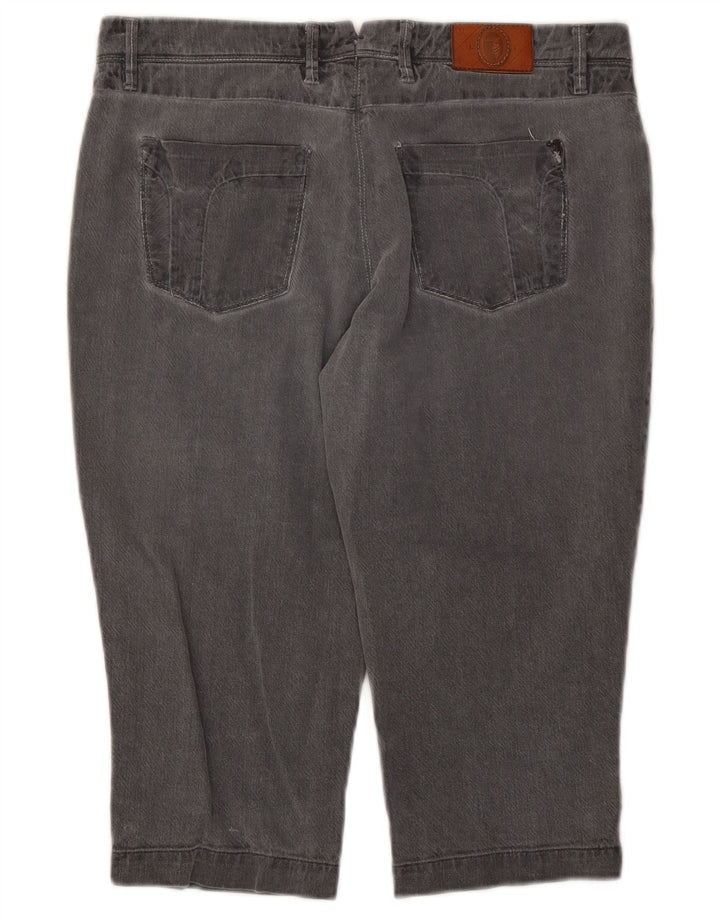 Trussardi Damen Bermudashorts Medium W28 Grau