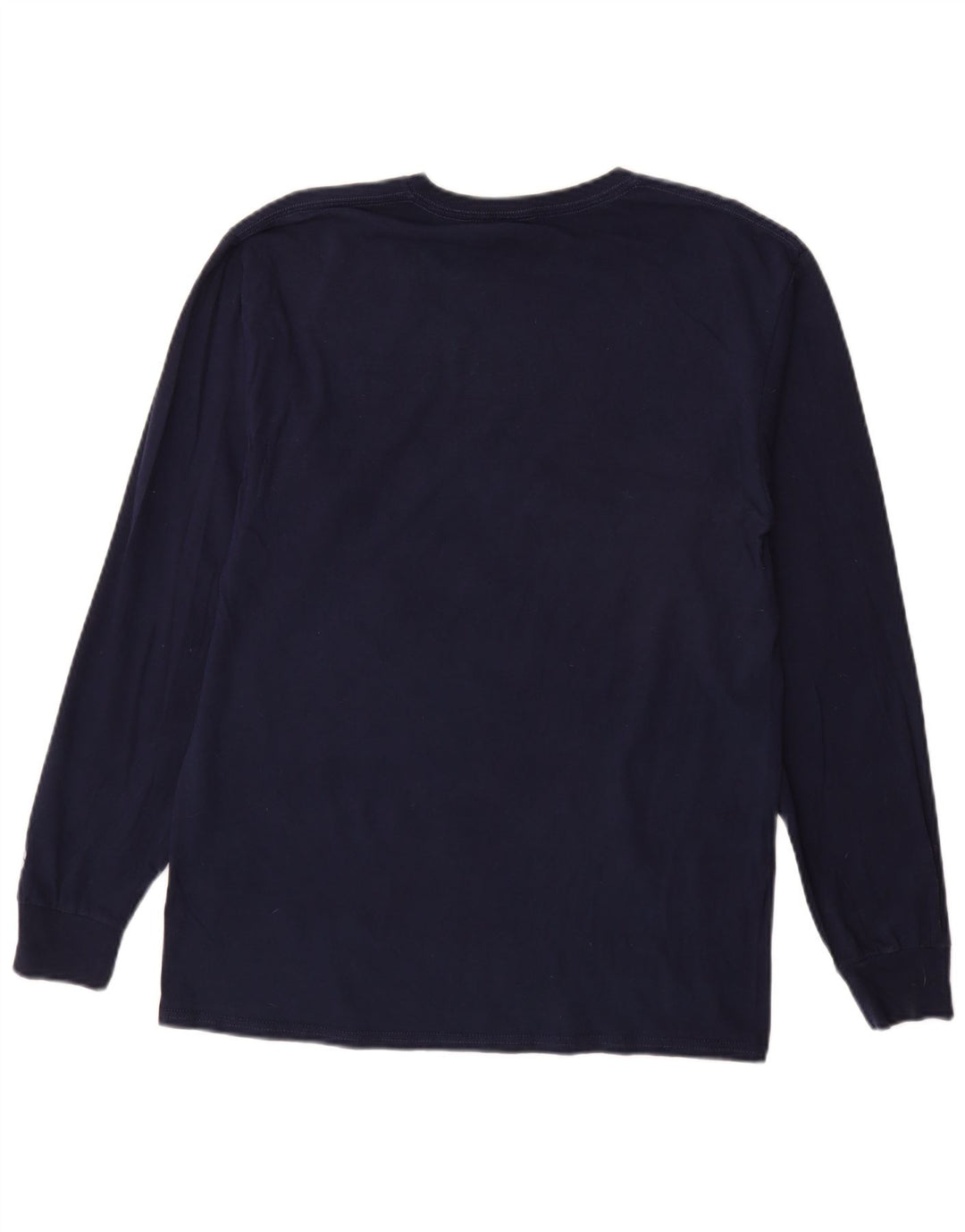 RUSSELL ATHLETIC Herren-Grafik-Oberteil, langärmlig, UK 38/40, mittleres Marineblau