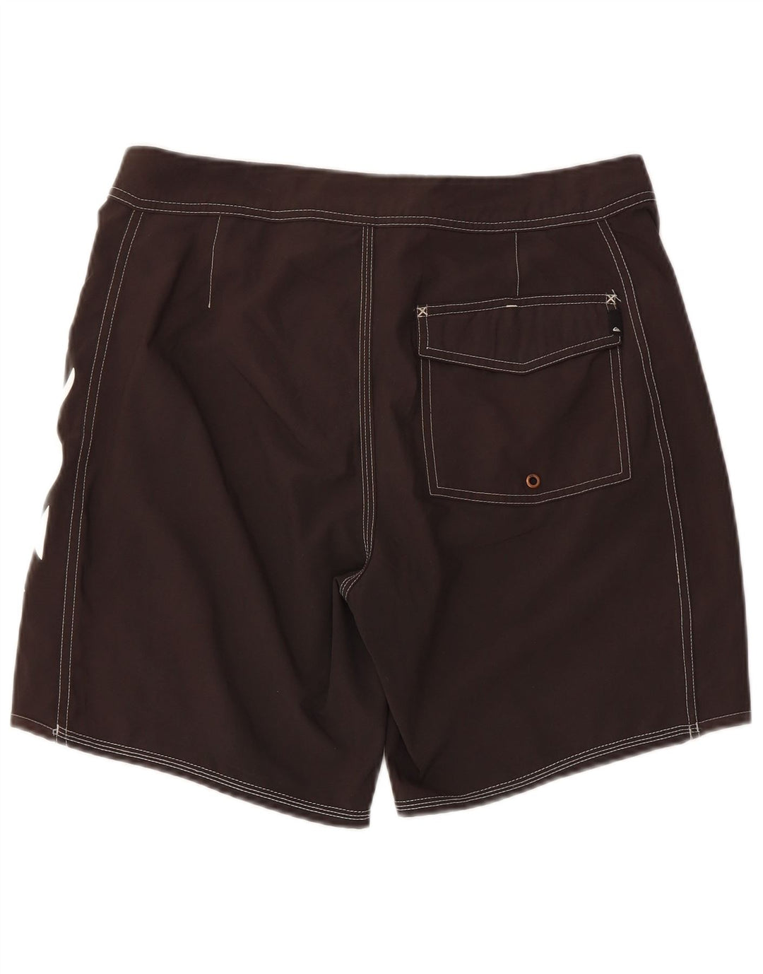 Quiksilver Herren-Badeshorts mit Grafik, Mittelschwarzes Polyester