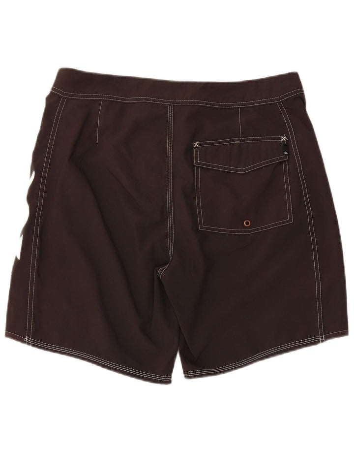 Quiksilver Herren-Badeshorts mit Grafik, Mittelschwarzes Polyester