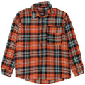 Zara Herren-Overshirt-Hemd, mittelgroß, mehrfarbig, kariert, Baumwolle